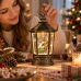 Рождественская ночь Музыкальный новогодний фонарь XMAS WDL 24077A Рождественская ночь Музыкальный новогодний фонарь XMAS WDL 24077A