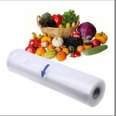 Вакуумные гофрированные пакеты в рулонах Пленка для вакуумного упаковщика 15 см Вакуумные гофрированные пакеты в рулонах Пленка для вакуумного упаковщика 15 см