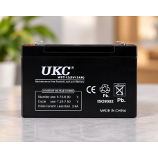 Аккумулятор BATTERY 6V 12A / Свинцово-кислотный аккумулятор UKC