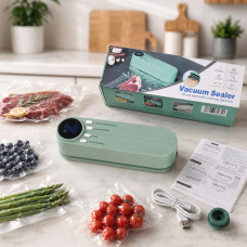 Аккумуляторный вакуумный упаковщик Vacuum Sealer Аккумуляторный вакуумный упаковщик Vacuum Sealer