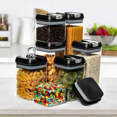 Органайзеры для кухни Food Storage Container 5 Контейнеров | Набор пластиковых контейнеров для круп Органайзеры для кухни Food Storage Container 5 Контейнеров | Набор пластиковых контейнеров для круп