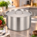 Кастрюля с крышкой 23л Benson BN-631 35×24 см