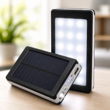 Мобильная Зарядка POWER BANK +LED Solar / Повербанк UN-3102 SOLAR 40000mAh