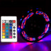 Комплект Светодиодная лента многоцветная 3528 RGB комплект 5м c пультом Комплект Светодиодная лента многоцветная 3528 RGB комплект 5м c пультом
