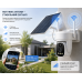 Уличная солнечная Wi-Fi камера видеонаблюдения PTZ 4 МП с солнечной панелью 8000 mAh Уличная солнечная Wi-Fi камера видеонаблюдения PTZ 4 МП с солнечной панелью 8000 mAh
