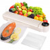 Вакуумный упаковщик пищевых продуктов Vacuum Sealer с сенсорным дисплеем + 10 пакетов Вакуумный упаковщик пищевых продуктов Vacuum Sealer с сенсорным дисплеем + 10 пакетов