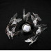 Садовый светильник-ночник Бабочка 5 MULTI Led Solar на солнечной батарее 16 режимов