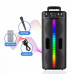 Портативная беспроводная Bluetooth колонка-караоке TTD-2806 RGB-подсветка, микрофон, пульт ДУ Портативная беспроводная Bluetooth колонка-караоке TTD-2806 RGB-подсветка, микрофон, пульт ДУ