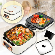 Многофункциональный гриль RAF R.5409 3в1 / Сковорода- Гриль Hot Pot Grill 2.5L / Сковорода-гриль раскладная 1800 Вт Многофункциональный гриль RAF R.5409 3в1 / Сковорода- Гриль Hot Pot Grill 2.5L / Сковорода-гриль раскладная 1800 Вт
