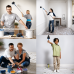 Комплект малярных валиков Paint Roller с резервуаром для краски 7 предметов