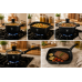 Черный набор посуды с гранитным антипригарным покрытием Top Kitchen TK-00205 10 предметов Черный набор посуды с гранитным антипригарным покрытием Top Kitchen TK-00205 10 предметов
