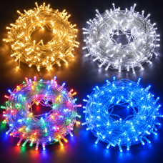 Светодиодная гирлянда 800 Led 45 метров / Гирлянда-нить / Декоративное освещение 220 В Светодиодная гирлянда 800 Led 45 метров / Гирлянда-нить / Декоративное освещение 220 В