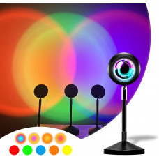 Sunset Lamp RGB 16 цветов - проекционный светильник заката, рассвета с пультом Sunset Lamp RGB 16 цветов - проекционный светильник заката, рассвета с пультом