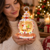 Ночник XMAS WDL-25015A "Кекс" 22,3 см / Новогодний шар с подсветкой и эффектом снега Ночник XMAS WDL-25015A "Кекс" 22,3 см / Новогодний шар с подсветкой и эффектом снега