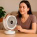 Аккумуляторный мини вентилятор VU-05/FS-25 с поворотом / Вентилятор Mini fan с LED-подсветкой и USB Аккумуляторный мини вентилятор VU-05/FS-25 с поворотом / Вентилятор Mini fan с LED-подсветкой и USB