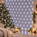 Светодиодная гирлянда-сетка 1,5×1,5м, 120 LED 8 режимов Белый Светодиодная гирлянда-сетка 1,5×1,5м, 120 LED 8 режимов Белый