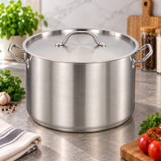 Кастрюля Benson из нержавеющей стали BN-628 9л 28×16 см Кастрюля Benson из нержавеющей стали BN-628 9л 28×16 см