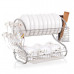 Стойка для хранения посуды kitchen storage rack, сушилка для посуды 36 см