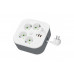 Сетевой удлинитель/фильтр/резветлитель/тройник (A107/PNS-05) (4м, LED, 4-220V, 2-USB, 1-PD (Type-C)
