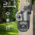 Уличная камера с двумя линзами SC03 V380pro ART 8761 поддержка 4G Уличная камера с двумя линзами SC03 V380pro ART 8761 поддержка 4G