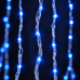 Гирлянда водопад Curtain-Lights Itrains 3×1,5 м Синий Гирлянда водопад Curtain-Lights Itrains 3×1,5 м Синий