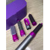 Стайлер + Коробка 5в1 HAIR BRUSH Styler для различных типов волос с функциями придания объема, выпрямления, укладки Фиолетовый