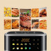 Аэрофритюрница Sokany SK 10085 2200 W Аэрогриль безмасляная мультипечь для приготовления без масла 12л с сенсорным управлением Аэрофритюрница Sokany SK 10085 2200 W Аэрогриль безмасляная мультипечь для приготовления без масла 12л с сенсорным управлением