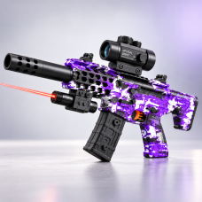 Детский игрушечный автомат SY-0288/MCX / Автомат с арбизами Фиолетовый камуфляж