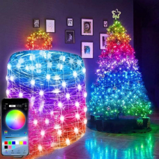 Светодиодная умная гирлянда Smart LED 20м IP65 с Bluetooth для елки от USB 20м Светодиодная умная гирлянда Smart LED 20м IP65 с Bluetooth для елки от USB 20м
