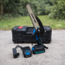 Аккумуляторная цепная пила с индикатором масла Chain Saw 8'' 36V 4Ah 2 АКБ Аккумуляторная цепная пила с индикатором масла Chain Saw 8'' 36V 4Ah 2 АКБ