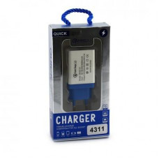 Адаптер Fast Charge QC3.0 USB AR 60/4311 WHITE Адаптер Fast Charge QC3.0 USB AR 60/4311 WHITE