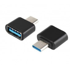 Адаптер переходник OTG USB Type-C Black