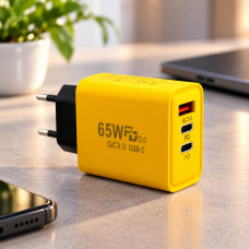Адаптер USB та 2 TYPE C 65W Адаптер USB та 2 TYPE C 65W