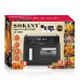 Аэрофритюрница Sokany SK-10060 с 2 чашами, сенсорное управление Аэрофритюрница Sokany SK-10060 с 2 чашами, сенсорное управление
