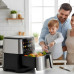 Аэрофритюрница T.K.Line TK00273 12 л с Wi-Fi и управлением через Tuya Smart / Аэрогриль с двумя тенами сенсорным управлением 4200 Вт
