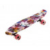Пенни борд скейтборд Penny Board Fish Skateboards 22" ABEC-7 с светящимися колесами Пенни борд скейтборд Penny Board Fish Skateboards 22" ABEC-7 с светящимися колесами