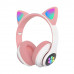 Беспроводные наушники Cat STN-28 / Гарнитура с микрофоном FM радио Bluetooth розовый Беспроводные наушники Cat STN-28 / Гарнитура с микрофоном FM радио Bluetooth розовый