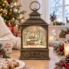 Щелкунчик Музыкальный новогодний фонарь WDL 24072D Xmas