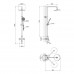 Душевая система shower head AND YLN99105H Душевая система shower head AND YLN99105H