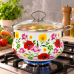 Кастрюля эмалированная Benson / Кастрюля + крышка BN-120 5,9 л Кастрюля эмалированная Benson / Кастрюля + крышка BN-120 5,9 л