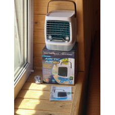 Портативный вентилятор USB с водяным охлаждением, распылитель, Arctic air cooler AND XL-1375, увлажнитель Портативный вентилятор USB с водяным охлаждением, распылитель, Arctic air cooler AND XL-1375, увлажнитель