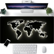 Игровой коврик для мыши "Светящаяся Карта Мира"  HP227