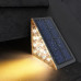 Уличный светильник для лестницы на солнечной батарее 13 LED / Угловой светильник на лестницу теплый белый / Солнечные декоративные светильники комплект из 6 штук Уличный светильник для лестницы на солнечной батарее 13 LED / Угловой светильник на лестницу теплый белый / Солнечные декоративные светильники комплект из 6 штук