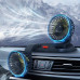 Автомобильный двойной вентилятор от USB / Вентилятор для авто 2 скорости 360° 5V