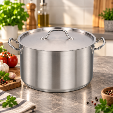 Кастрюля с крышкой Benson 9л BN-632 32×12 см Кастрюля с крышкой Benson 9л BN-632 32×12 см