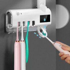 Держатель-диспенсер для зубной пасты и щеток Toothbrush sterilizer автоматический Держатель-диспенсер для зубной пасты и щеток Toothbrush sterilizer автоматический