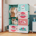 Детский шкаф мини-компактный-портативный-модульный 4 полки Closet AND LY-1047 Детский шкаф мини-компактный-портативный-модульный 4 полки Closet AND LY-1047
