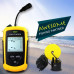 Эхолот Fish Finder портативный для берега и лодки отражение рыбы и рельефа дна Эхолот Fish Finder портативный для берега и лодки отражение рыбы и рельефа дна
