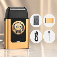 Электробритва KEMEI KM-T409 2000 мАч, / Шейвер с 2 лезвиями, бесщеточным двигателем 8000 об/мин