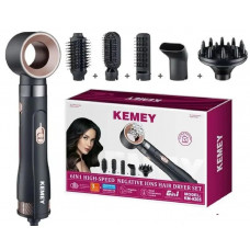 Фен для волос KEMEY 6в1 CFJ-KM-9205 Фен для волос KEMEY 6в1 CFJ-KM-9205